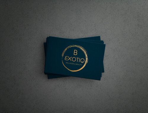 Λογότυπο για το κατάστημα καλλυντικών και προϊόντων wellness, BExotiQ